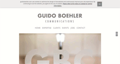 Desktop Screenshot of guidoboehler.com