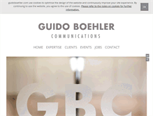 Tablet Screenshot of guidoboehler.com